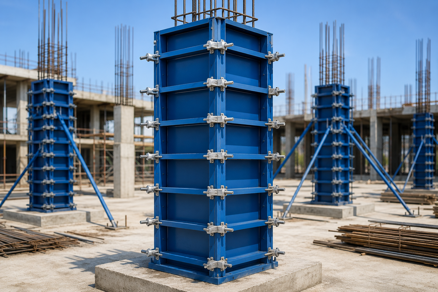 Premium Column Boxes for RCC Column Formwork by Thanvi Industries