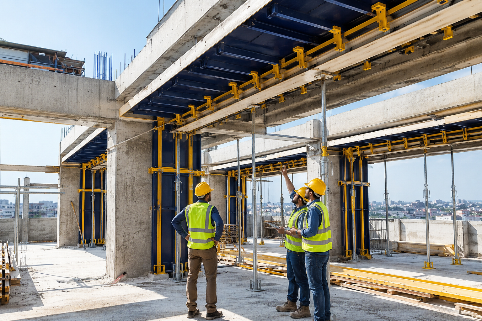 Thanvi Industries Polymer Beam Formwork System